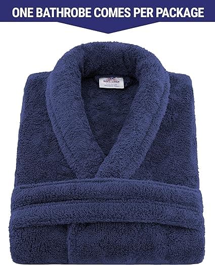 Bathrobe worn